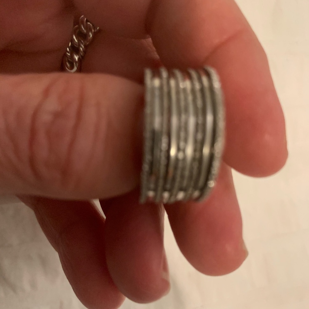 Silver Stackable Rings - image 2